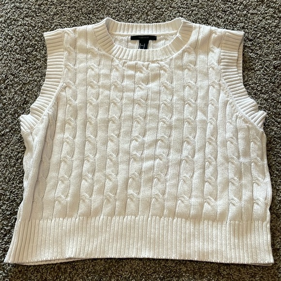Forever 21 oversized white sweater - Picture 1 of 2